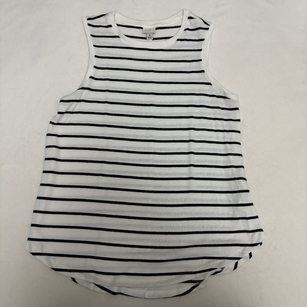 A new day striped tank